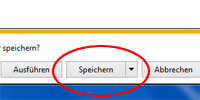 Software speichern