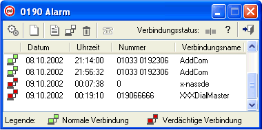 0190 Alarm Screenshot 0190 Alarm Screenshot