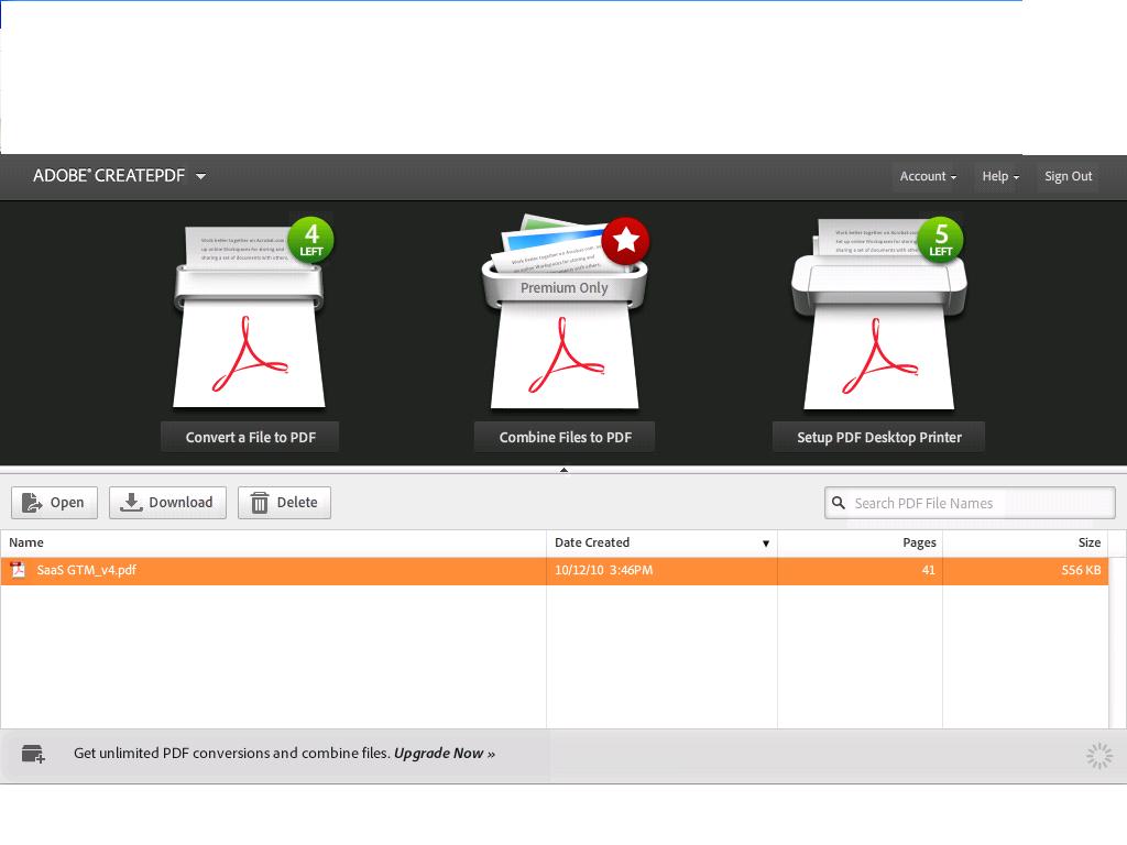Adobe Acrobat X Pro Screenshot Adobe Acrobat X Pro Screenshot