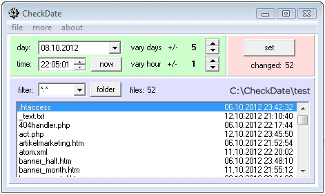 CheckDate Screenshot CheckDate Screenshot