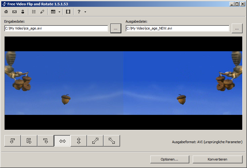 Free Video Flip and Rotate Screenshot Free Video Flip and Rotate Screenshot