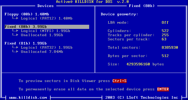 KillDisk Screenshot KillDisk Screenshot
