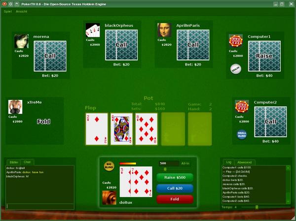 PokerTH Screenshot PokerTH Screenshot