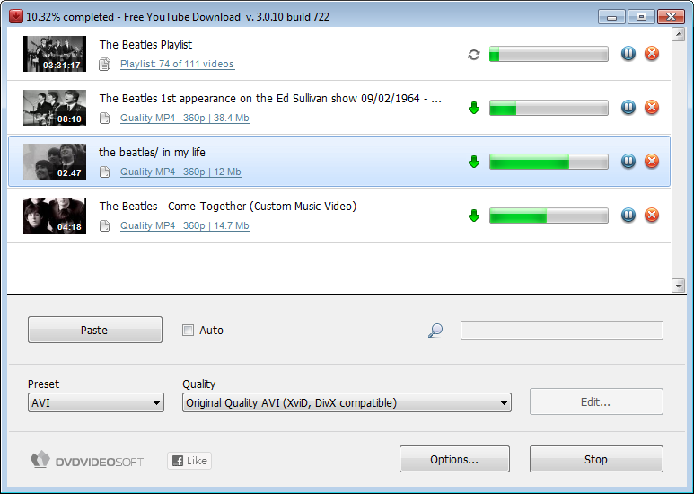 Free YouTube Downloader Screenshot Free YouTube Downloader Screenshot