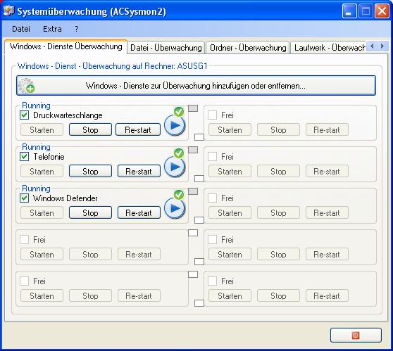 ACSysmon Screenshot ACSysmon Screenshot