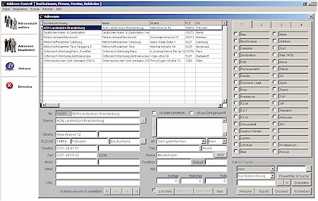 Address-Control Screenshot Address-Control Screenshot
