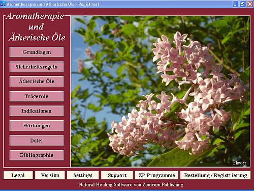 Aromatherapie Screenshot Aromatherapie Screenshot