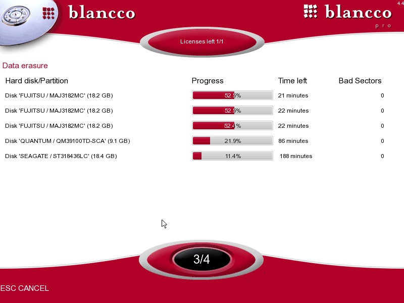 Blancco - Pro Screenshot Blancco - Pro Screenshot