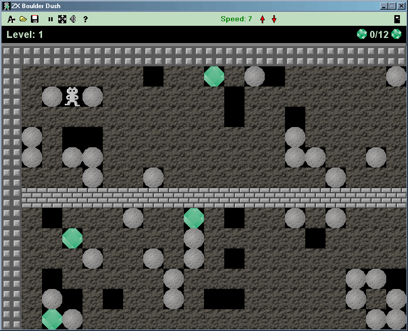 Boulder Dash Screenshot Boulder Dash Screenshot