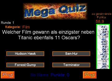 Das Mega Quiz Screenshot