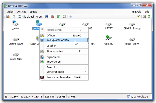 Drive Content Screenshot Drive Content Screenshot