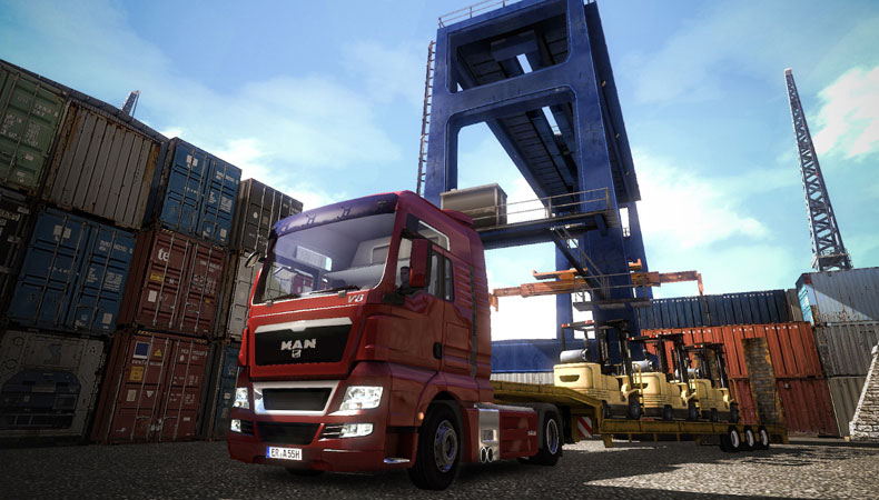 Euro Truck Simulator 2 Demo Screenshot Euro Truck Simulator 2 Demo Screenshot