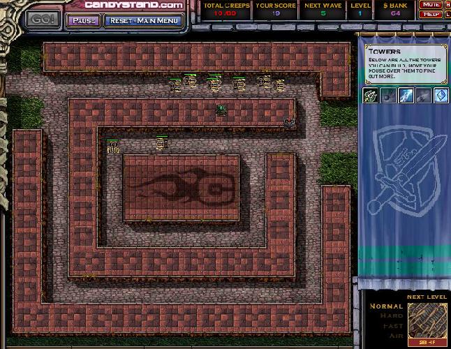 Flash Circle TD Screenshot