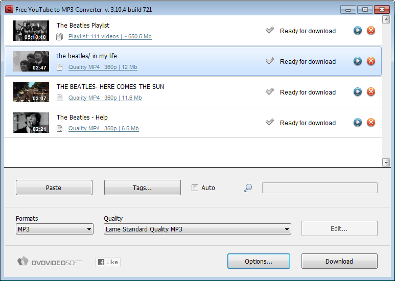 Free YouTube to MP3 Converter Screenshot Free YouTube to MP3 Converter Screenshot