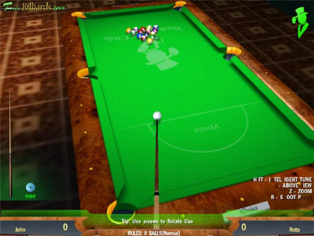 Free Billiards 2008 Screenshot Free Billiards 2008 Screenshot