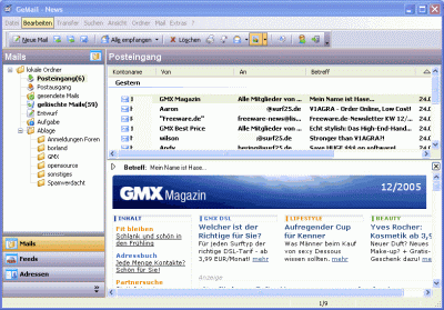 GcMail Screenshot GcMail Screenshot