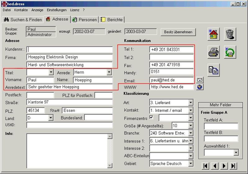 hed.dress.net Screenshot