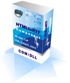 HTML-to-RTF Pro DLL Screenshot HTML-to-RTF Pro DLL Screenshot