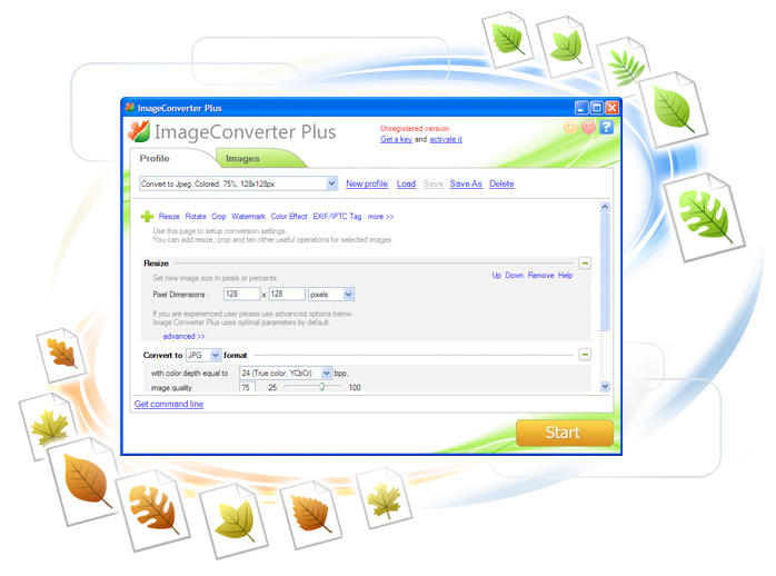 ImageConverter Plus Screenshot ImageConverter Plus Screenshot