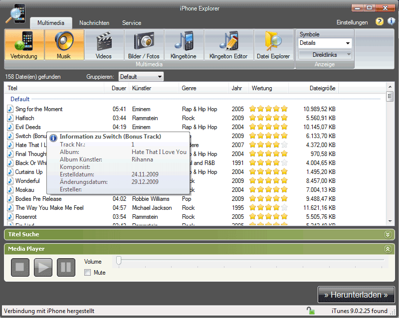 iDevice Manager Screenshot iDevice Manager Screenshot