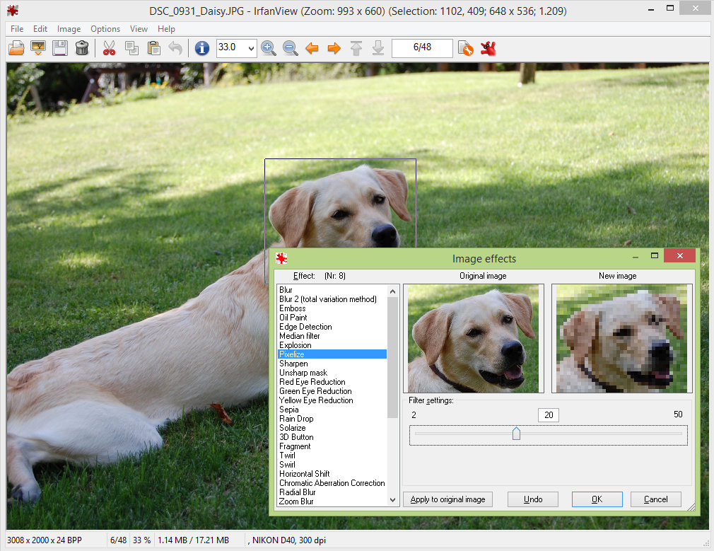 IrfanView Screenshot IrfanView Screenshot