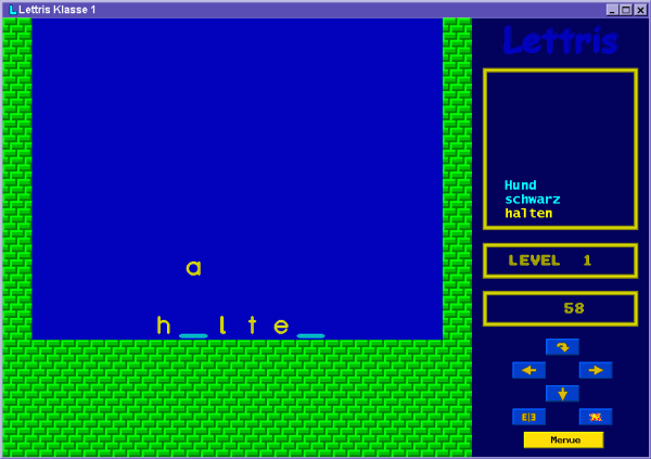 Lettris Screenshot Lettris Screenshot