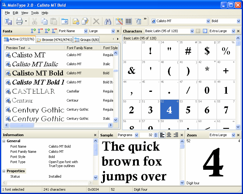 MainType Screenshot MainType Screenshot