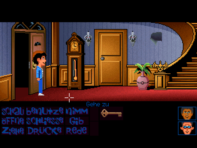 Maniac Mansion Deluxe Screenshot Maniac Mansion Deluxe Screenshot