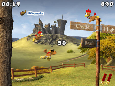Moorhuhn Remake Screenshot Moorhuhn Remake Screenshot
