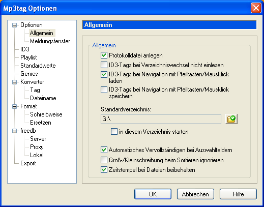 MP3Tag Screenshot MP3Tag Screenshot
