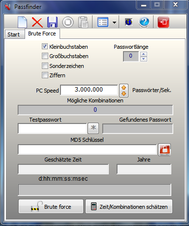 Passfinder Screenshot