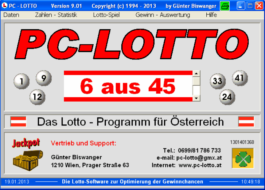PC-LOTTO Screenshot PC-LOTTO Screenshot