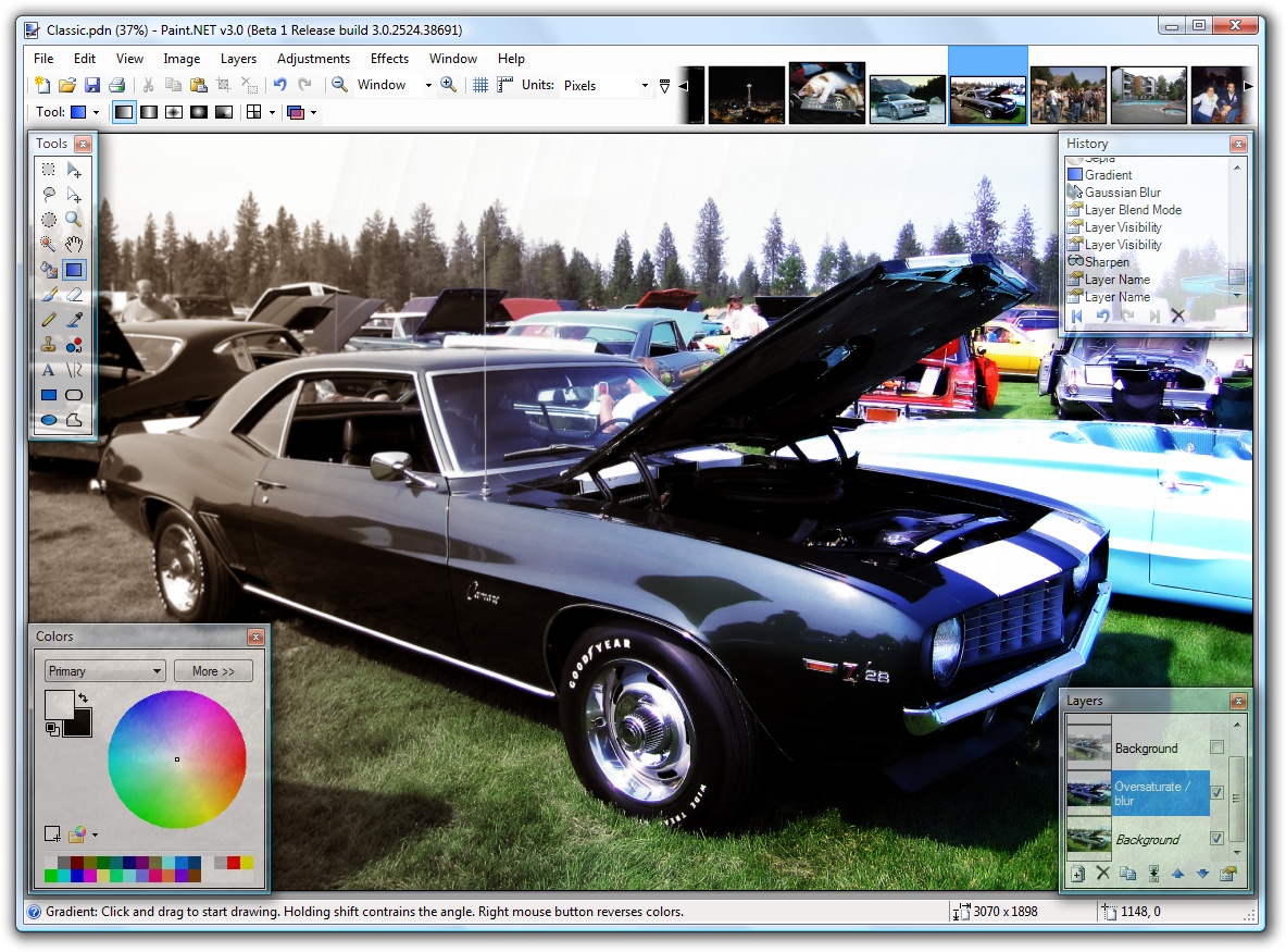 Paint.Net Screenshot Paint.Net Screenshot