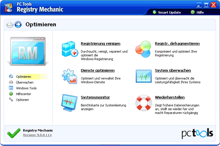 Registry Mechanic Screenshot Registry Mechanic Screenshot