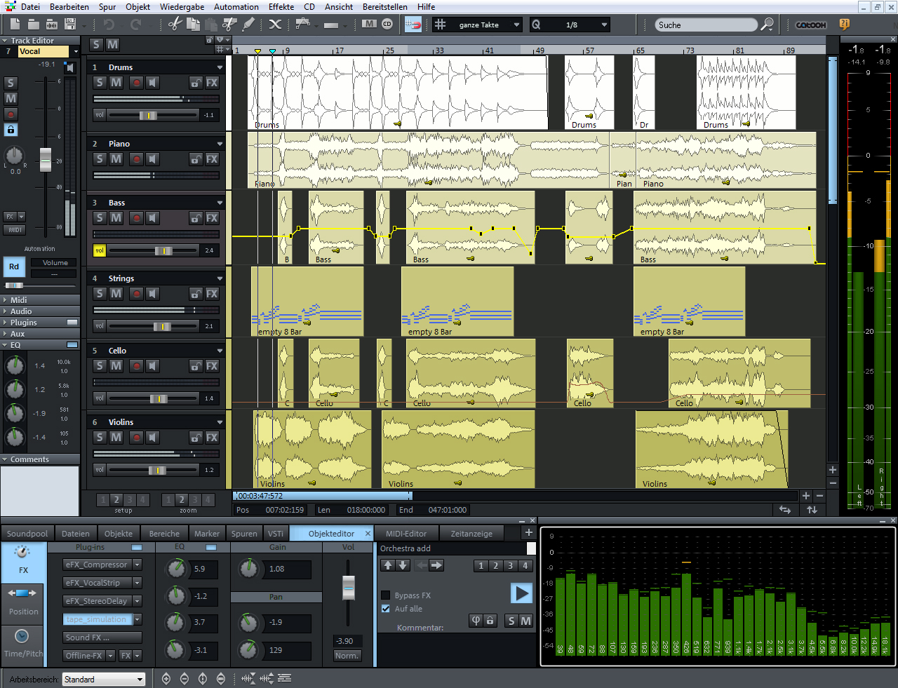 Samplitude Music Studio Screenshot Samplitude Music Studio Screenshot