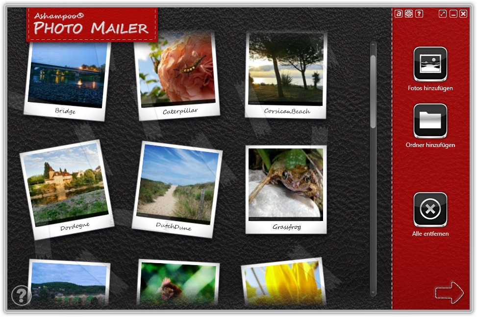 Ashampoo Photo Mailer Screenshot Ashampoo Photo Mailer Screenshot