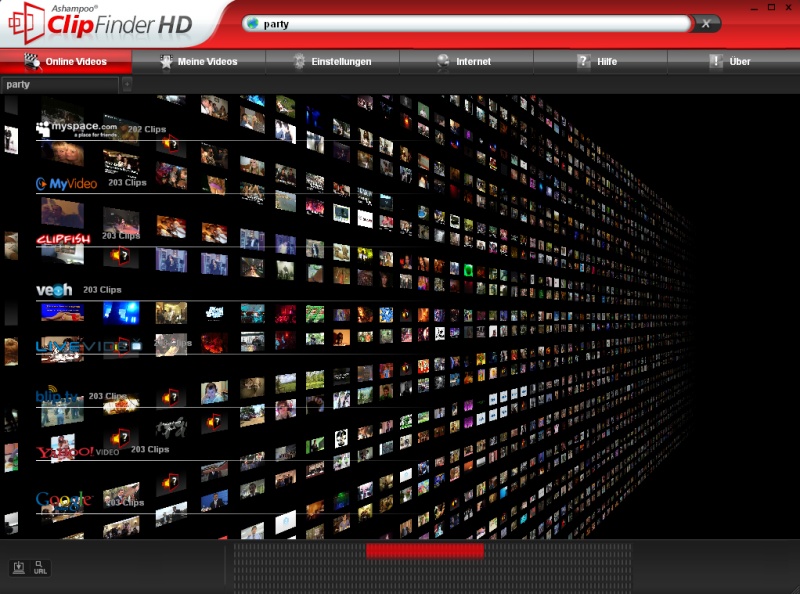 Ashampoo ClipFinder HD Screenshot Ashampoo ClipFinder HD Screenshot