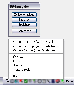 Screen Capture und Print Screenshot Screen Capture und Print Screenshot