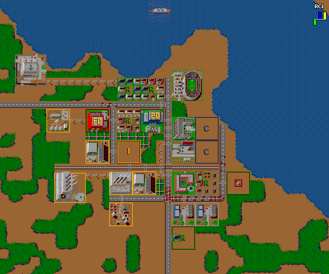 SimCity Classic Screenshot SimCity Classic Screenshot