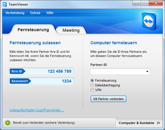 TeamViewer Screenshot