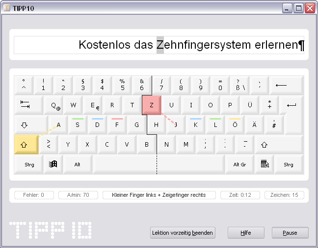 Tipp10 Screenshot Tipp10 Screenshot
