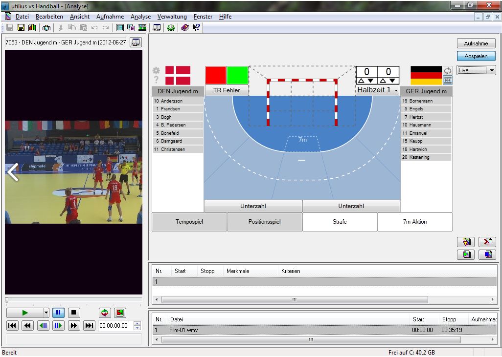 utilius vs Handball Screenshot utilius vs Handball Screenshot