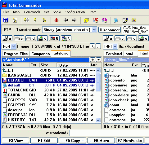Total Commander (English) Screenshot Total Commander (English) Screenshot